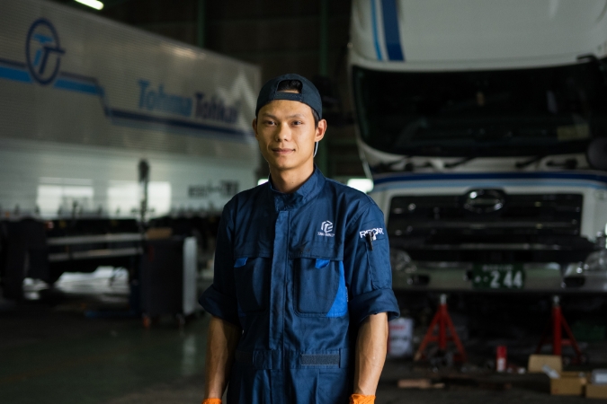 グエンタインドアン（整備士／20代）
